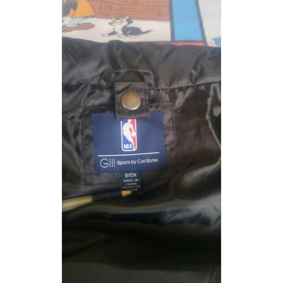 NBA Miami Heat Puffer Vest Carl Banks size S EUC - Picture 4 of 4